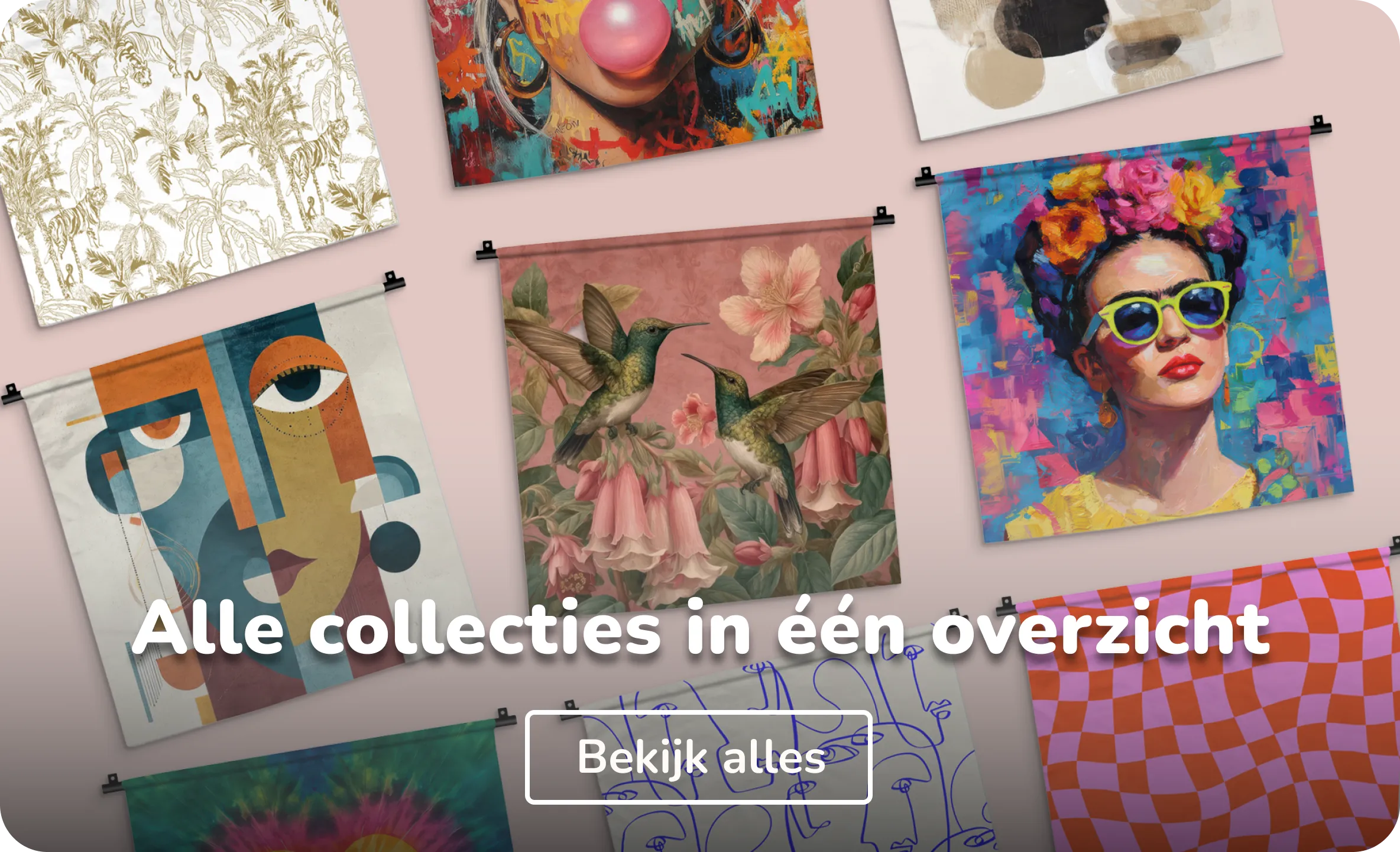 Wandkleed collecties