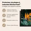 Paradijsvogel - Bloem - Exotisch Inductie beschermer vinyl 3mm middel -usfeer2_FR