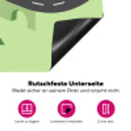 Auto - Bergweg - Natuur - Illustratie Inductie beschermer vinyl 3mm klein -zzzzzzz-lf-onderkant