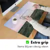 Vuurtoren - Duinlandschap - Zee Muismat XXL klein -sfeer3