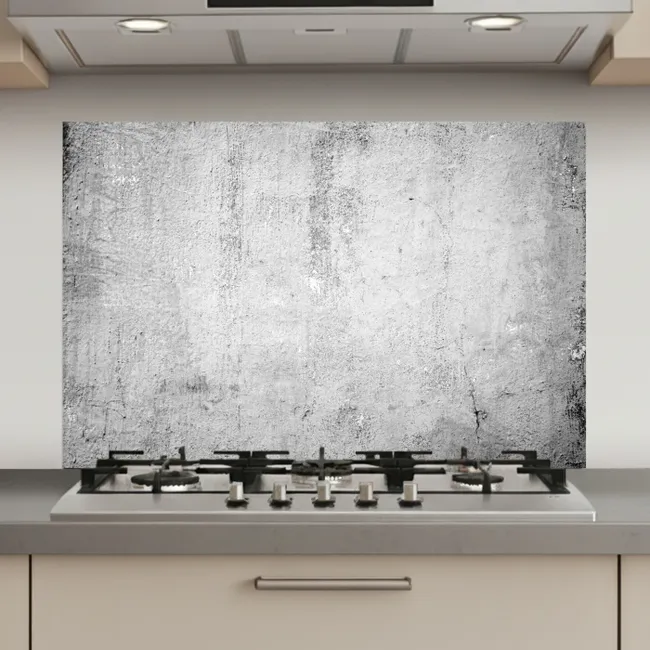 Beton - Grijs - Patroon - Vintage - Industrieel keuken achterwand spatscherm klein -3d_website