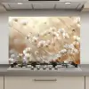 Wilde - Bloemen - Wit keuken achterwand spatscherm klein -3d_website