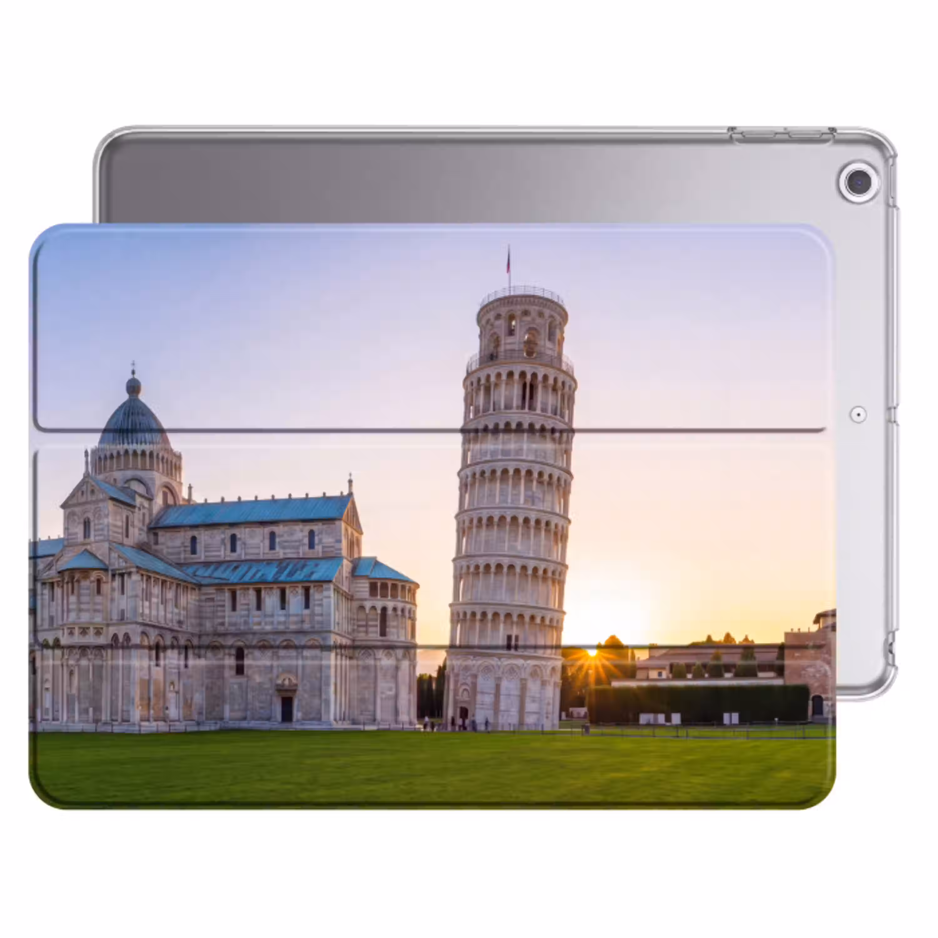 Architectuur - Toren - Pisa - Italië - Zonsondergang Apple iPad 2017 middel -threedimensional_3d_global