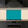 Blauw - Effen kleur keuken achterwand spatscherm klein 900 -sfeer1