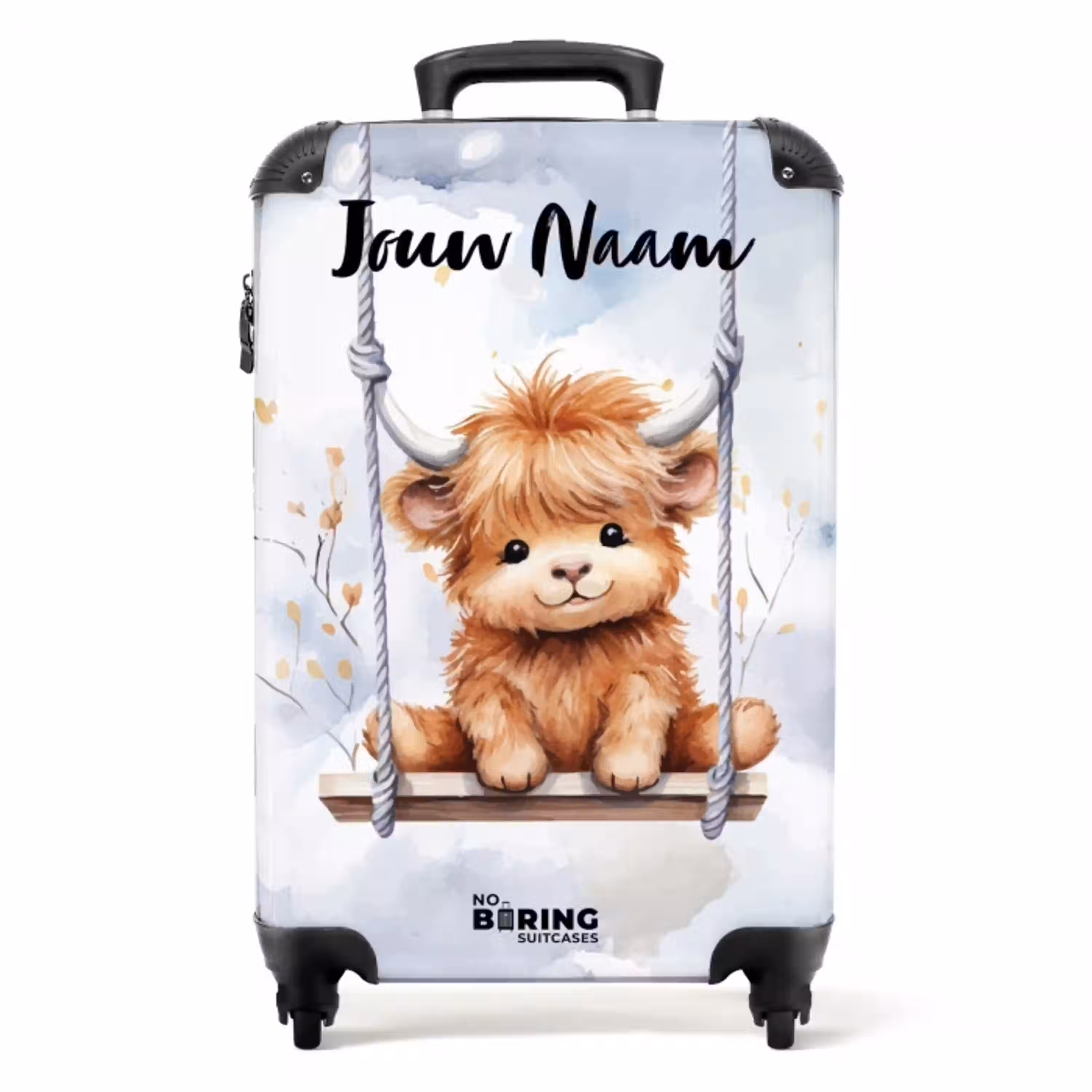 Hennie hooglander NBS - Handbagage koffer - Kinderen Unisex middel -productfoto_recht