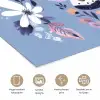Vlinder - Vleugels - Stippen - Bloemen poster papier klein -closeup_NL