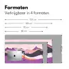 Abstract - Heuvels - Bomen - Groen Muismat XXL klein -sfeer5