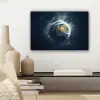 Ruimte - Aarde - Sterren - Heelal canvas 2cm klein -sfeer6