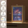 Kosmisch - lichtboom - Kerst - Kleurrijk Light Box met kabel (Tafellamp) klein -USP_FR
