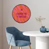 Quote - Zomer - Roze Fotolijst rond zonder passe partout klein -sfeer2