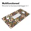 Floraal - Stilleven - Kleurrijk Muismat XXL klein 681 -sfeer4