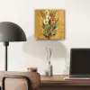 Bladeren - Boeket - Bloemen - Geel plexiglas 5mm klein -sfeer6