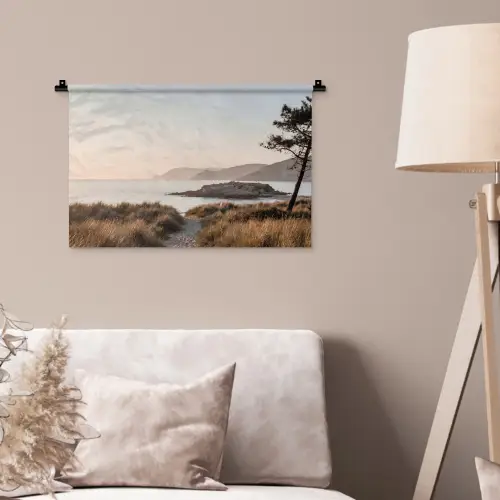 Landschap - Kust - Duinen Wandkleed katoen klein -sfeer4
