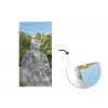 Boeddha beelden - Jungle - Buddha - Spiritualiteit - Mediteren fotobehang vinyl groot -3d