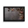 Winter - Kerst - Specerijen - Beton fotolijst zwart zonder passe partout klein -3d