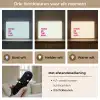 Focus on the good - Beige - Roze Light Box met batterij (Wandlamp) middel -USP_lichtkleurNL