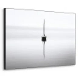 Zeilboot - Zwart - Water - Silhouet Textielframe zwart klein -3d
