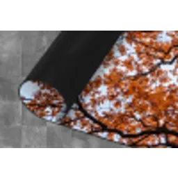 Boom - Bladerdak - Herfst - Oranje - Sfeervol Keukenloper - keukenmat middel -closeup