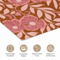 Sfeer - Bloemen - Roze poster papier klein 62 -tcloseup_DE