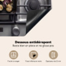 Gasfornuis - Grill - Groenten Inductie beschermer vinyl 3mm klein -usfeer4_FR