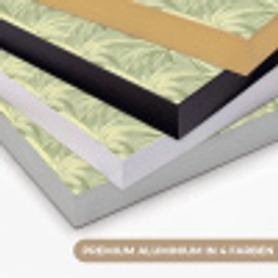 Palmwoud - Tropisch - Groen Textielframe zwart klein 947 -USP_kleurenDE