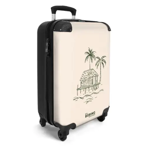 8 NBS - Handbagage koffer - Unisex middel -productfoto_3d
