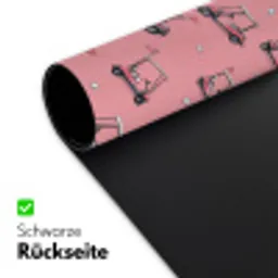 Golfkar - Retro - Roze Muismat XXL klein 681 -ysfeer2_duits