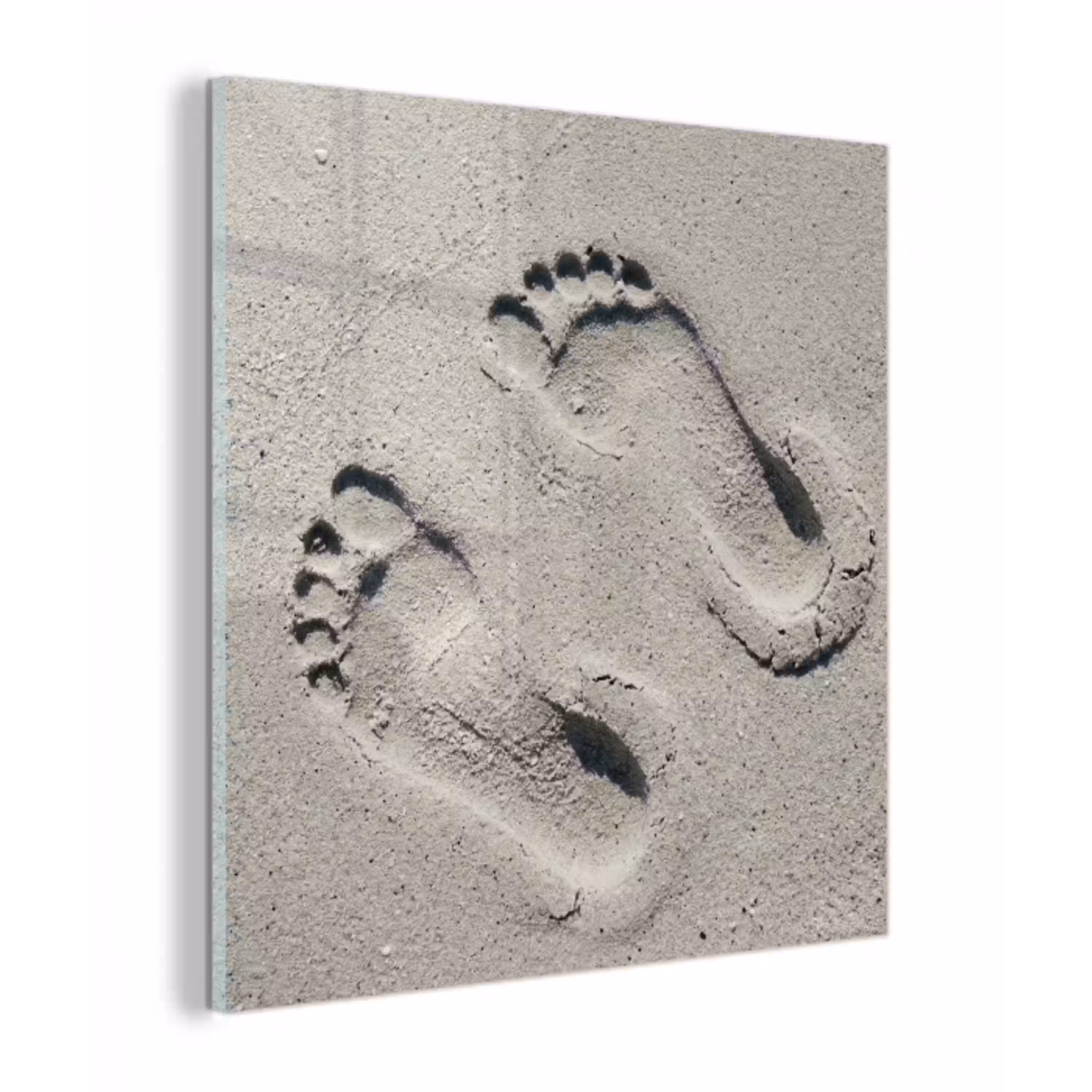 Voeten - Zand - Zee plexiglas 5mm klein -z3d