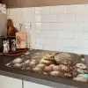Paashaas - Lente - Paaseieren Inductie beschermer vinyl 3mm klein -sfeer3
