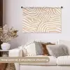 Beige - Aardspatroon Wandkleed katoen middel -sfeer1