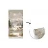 Bos - Herten - Winter - Sneeuw fotobehang vinyl groot -3d