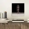 Paard - Modern - Portret aluminium wit klein -sfeer1