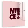 Nice - Uitroepteken - Roze plexiglas 5mm klein -zzzproduct_nieuw