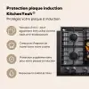 Gasfornuis - Grill - Groenten Inductie beschermer vinyl 3mm klein -zzzzzzusp-haakje_FR