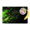 Gaming - Spetters - Groen - Chaotisch - Groen Placemat vinyl groot -zzzproduct_Kitchenyeah-website
