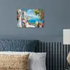 Landschap - Bloemen - Natuur - Zomer poster papier klein -sfeer2