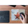 Zeester - Strand - Zee muismat rubber klein -toetsenbord