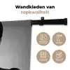 Vrouw - Lolly - Zwart Wandkleed katoen klein -sfeer2