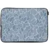 Abstract - Blauw - Bladeren laptophoes neopreen klein -zkaufland3dotto