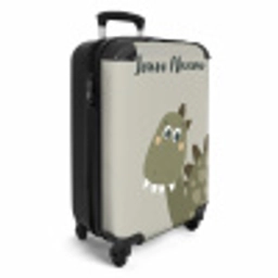 Danny dino NBS - Handbagage koffer - Kinderen Unisex middel -productfoto_3d