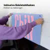 Chill - Roze - Blauw - Golvend Inductie beschemer met haakjes klein -ky-ophangen-de