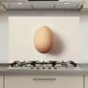 Ei - Beige - Ovaal - Egaal keuken achterwand spatscherm klein -3d_website