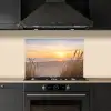 Zonsondergang - Duinen - Zee keuken achterwand spatscherm klein -sfeer1