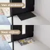 Kerstdorp - Huizen - Sneeuw - Kerst Deurmat klein -voor-na_NL