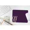 Oh hi - Paars - Cursief muismat rubber klein -witbureau