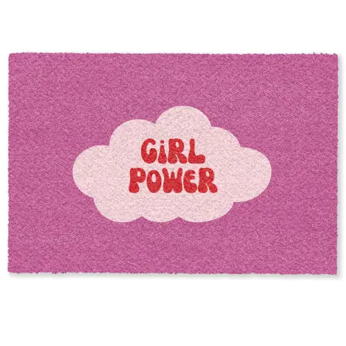 Girl power - Wolk - Roze Deurmat klein -zkaufland3d