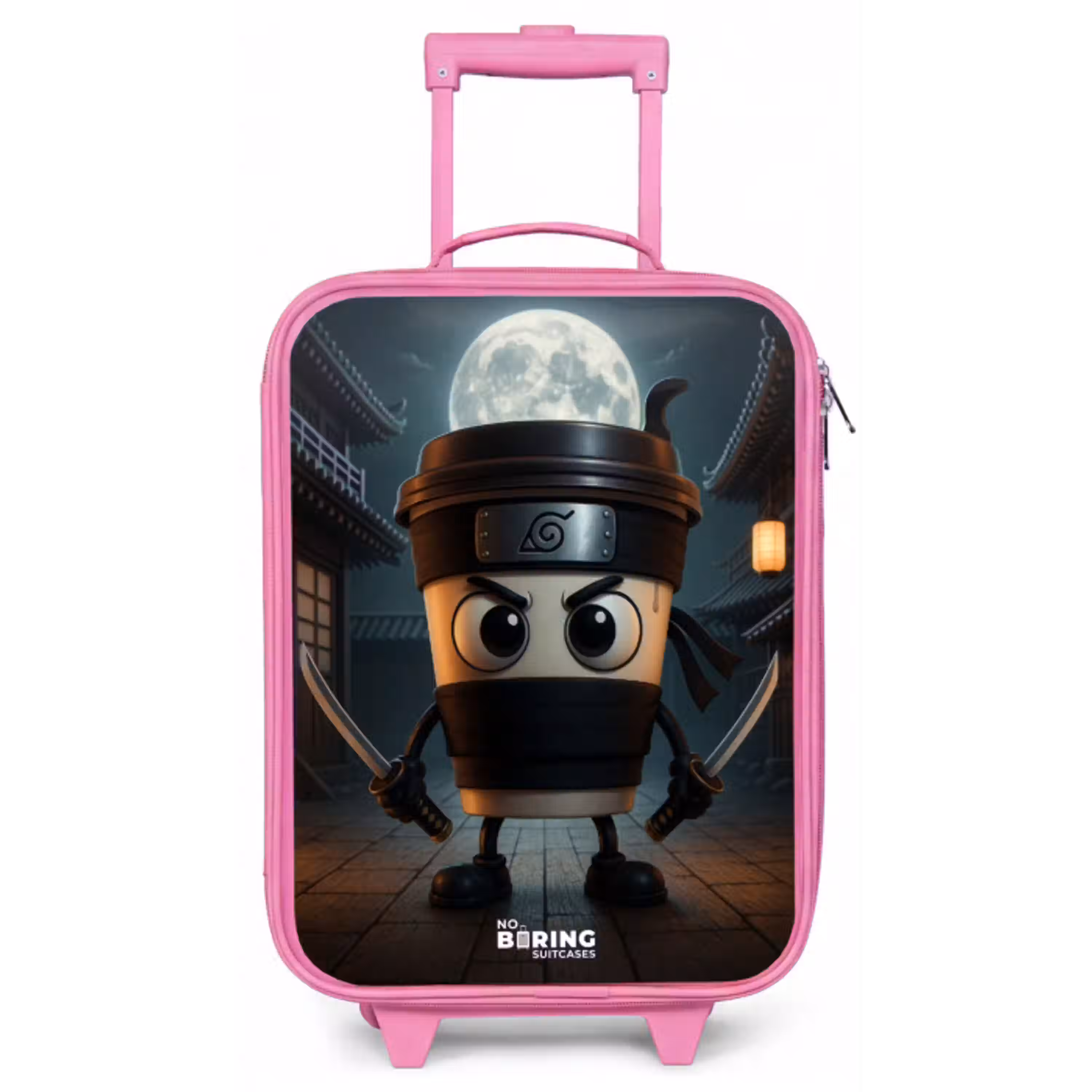 Capuchino Assassino Kinderkoffer - Roze klein -zz3dotto