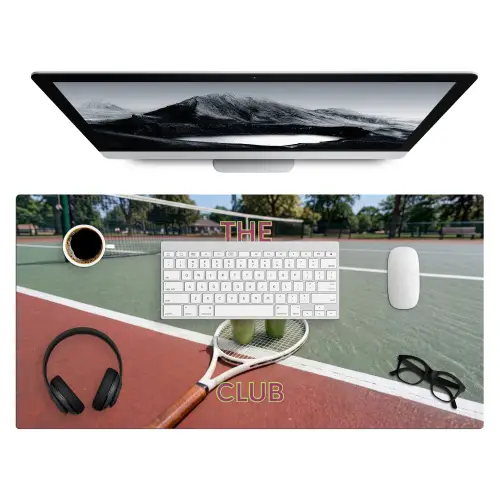 Matcha Club - Tennis - Matcha Muismat XXL klein -3d