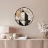 Abstract - Modern - Geometrisch - Pastel Fotolijst rond zonder passe partout klein -sfeer3
