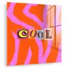 Zebraprint - Grafisch - COOL - Oranje plexiglas 5mm klein -zzzproduct_nieuw